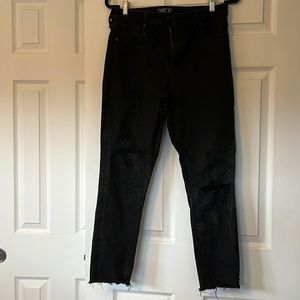 Abercrombie Super Skinny Ankle Destroyed Jean